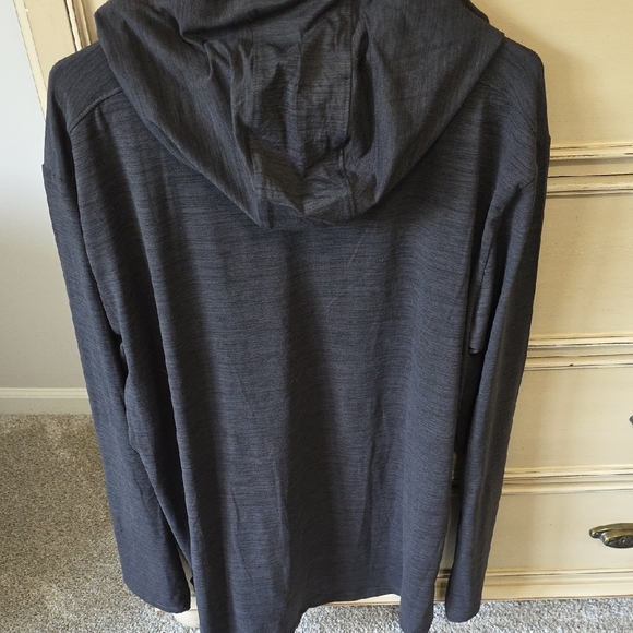 Men's Gray Hoodie - Picture 3 of 3